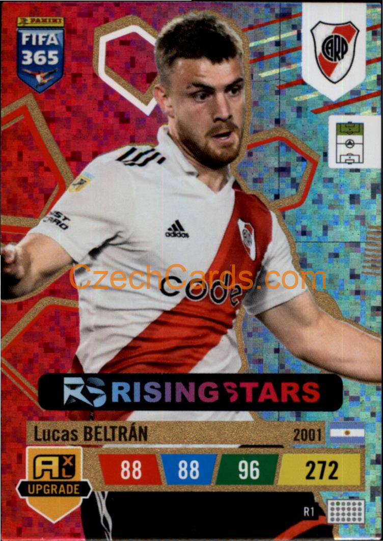 Lucas Beltrán 2023 FIFA 365 Adrenalyn Rising Stars #RS1