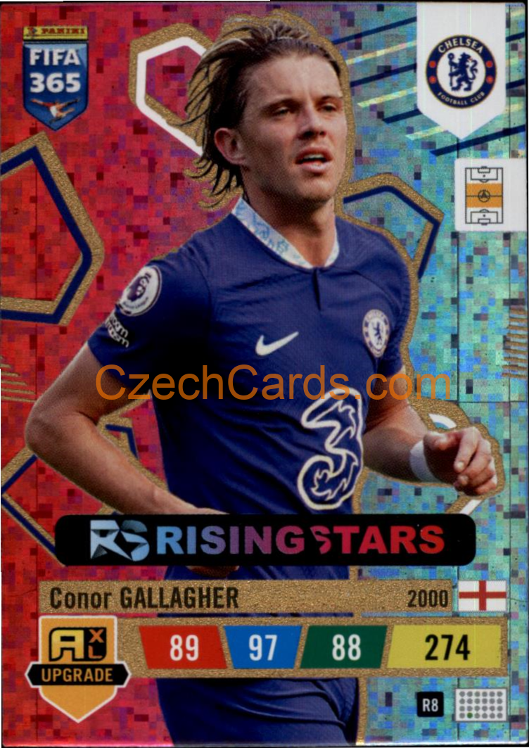 Conor Gallagher 2023 FIFA 365 Adrenalyn Rising Stars #R8