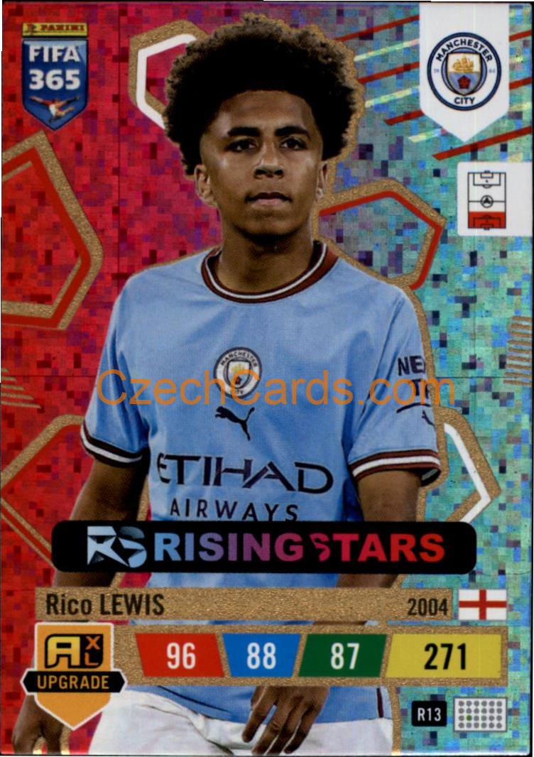 Rico Lewis 2023 FIFA 365 Adrenalyn Rising Stars #R13