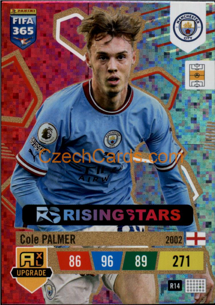 Cole Palmer 2023 FIFA 365 Adrenalyn Rising Stars #R14