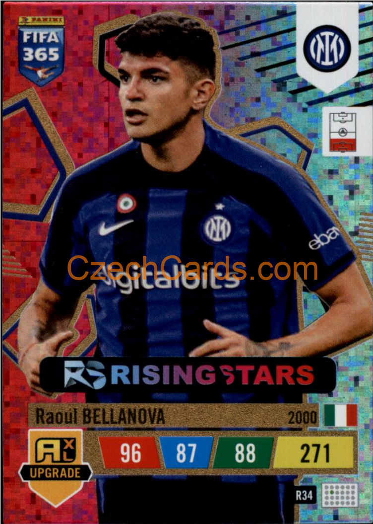 Raoul Bellanova 2023 FIFA 365 Adrenalyn Rising Stars #R34