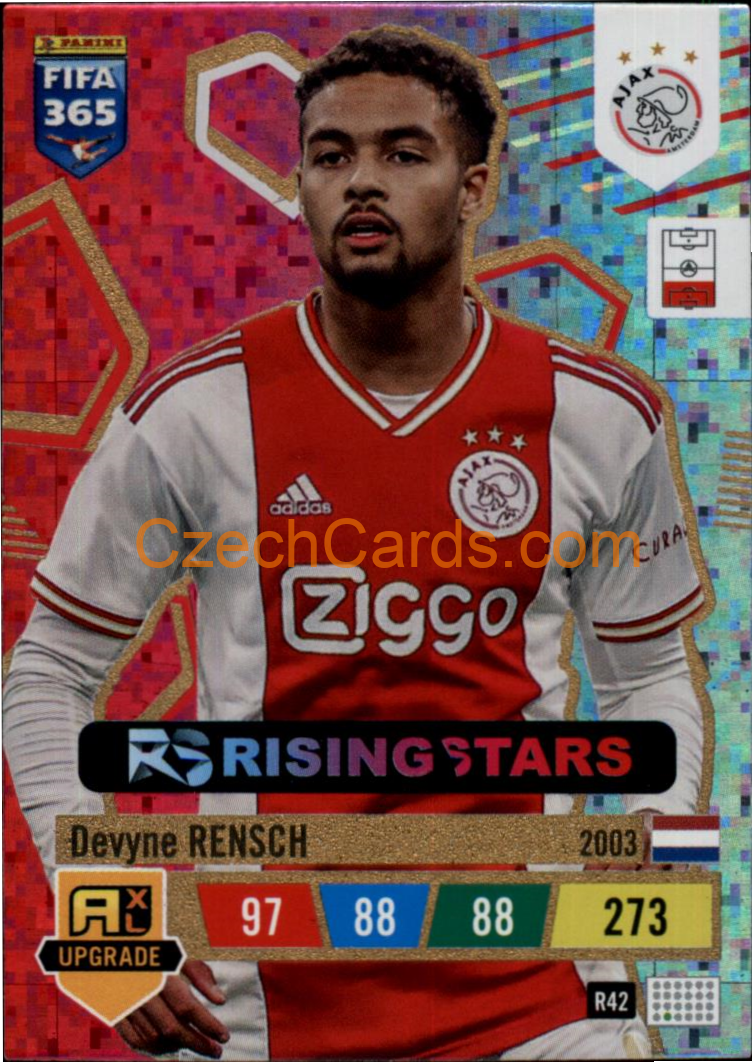 Davyne Rensch 2023 FIFA 365 Adrenalyn Rising Stars #R42