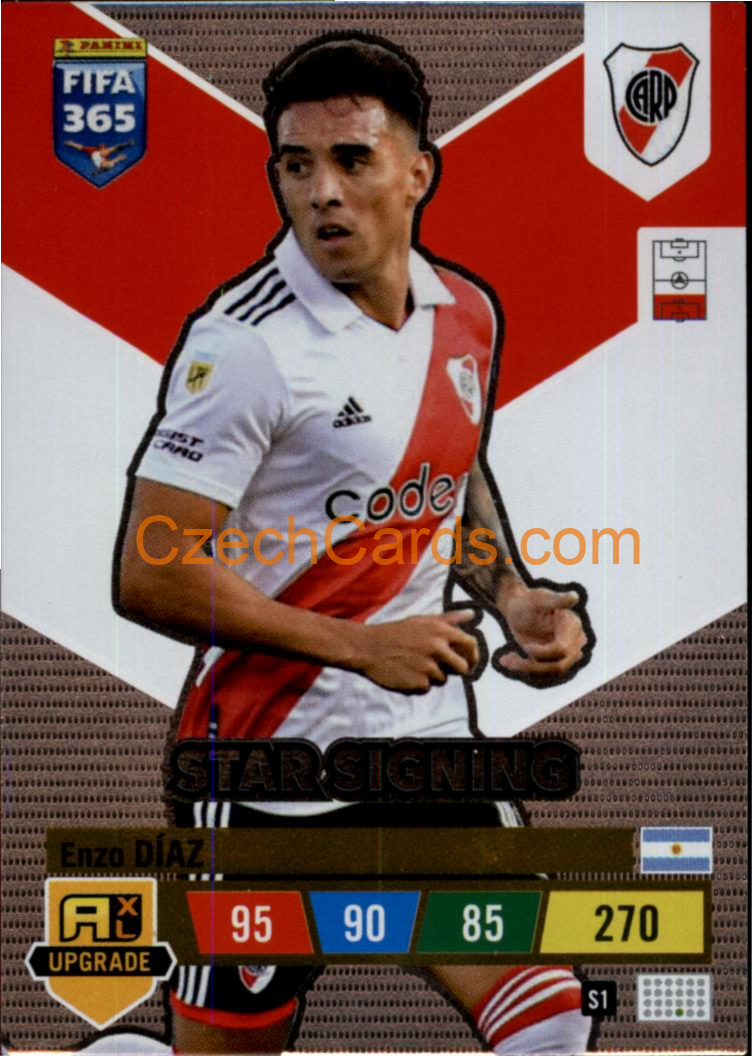Enzo Díaz 2023 FIFA 365 Adrenalyn Star Singings #S1