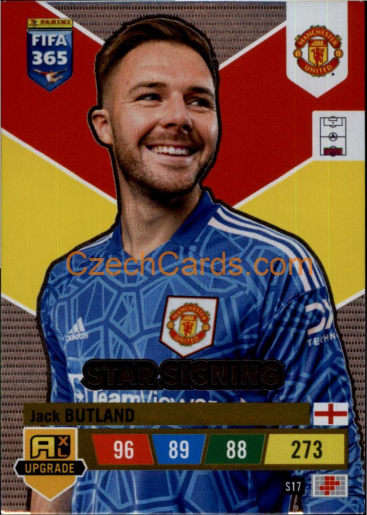 Jack Butland 2023 FIFA 365 Adrenalyn Star Singings #S17