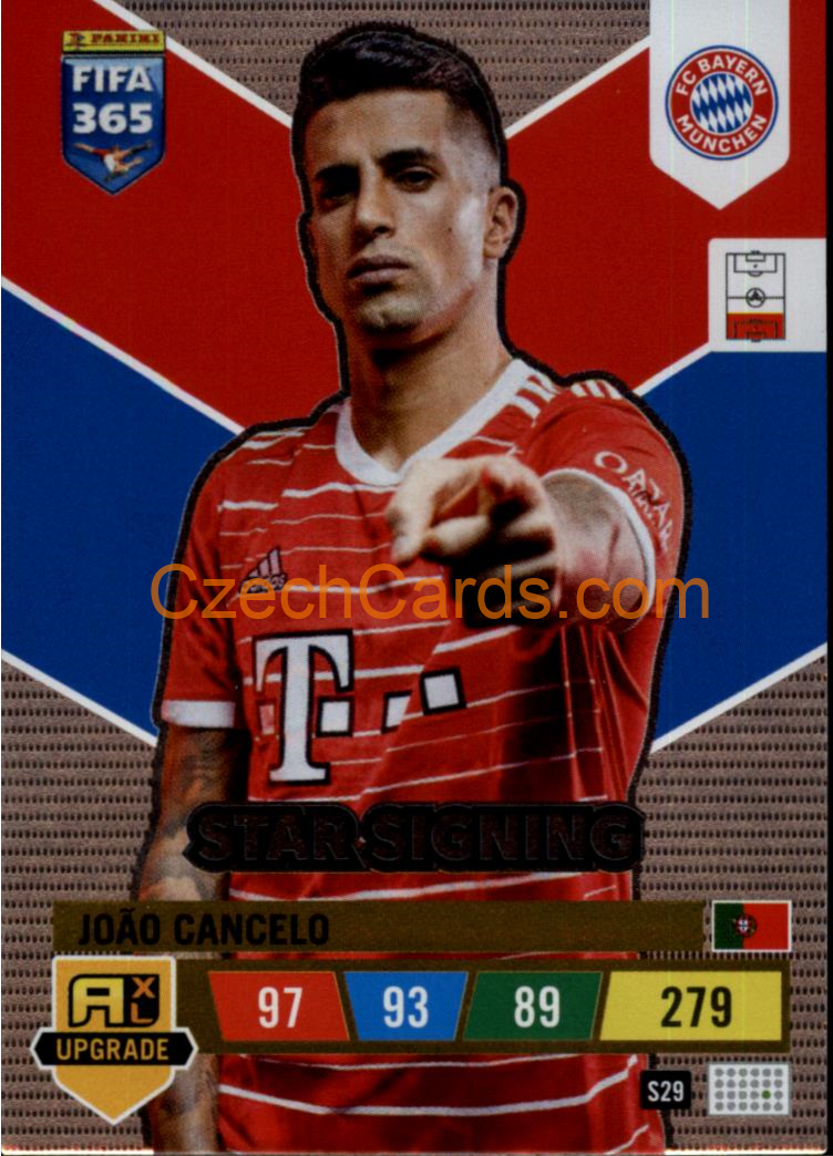 Joao Cancelo 2023 FIFA 365 Adrenalyn Star Singings #S29
