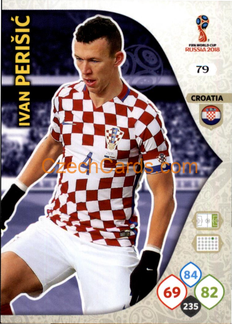 Ivan Perišić 2018 Panini WC Russia  Adrenalyn #79