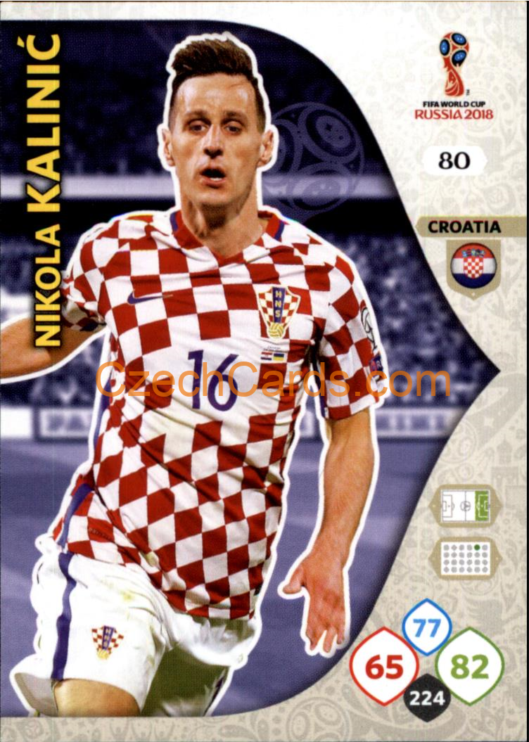 Nikola Kalinić 2018 Panini WC Russia  Adrenalyn #80
