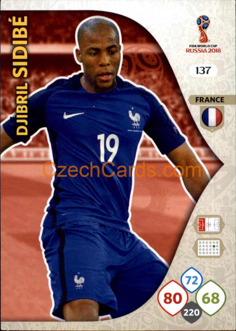 Djibril Sidibé 2018 Panini WC Russia  Adrenalyn #137