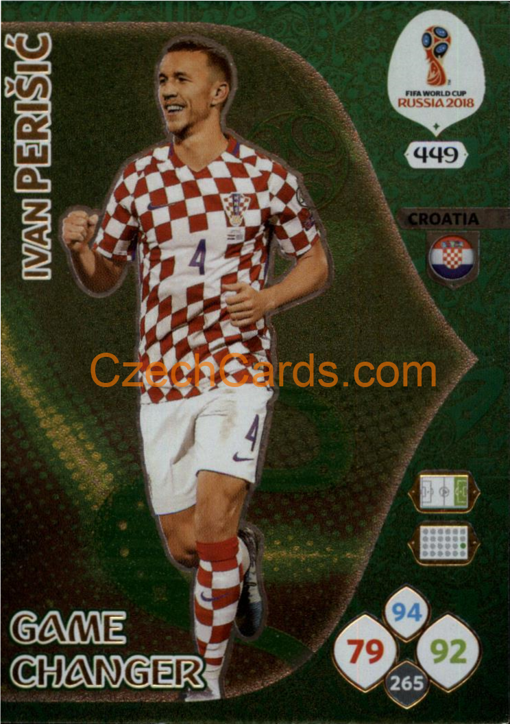 Ivan Perišić 2018 Panini WC Russia Game Changer #449
