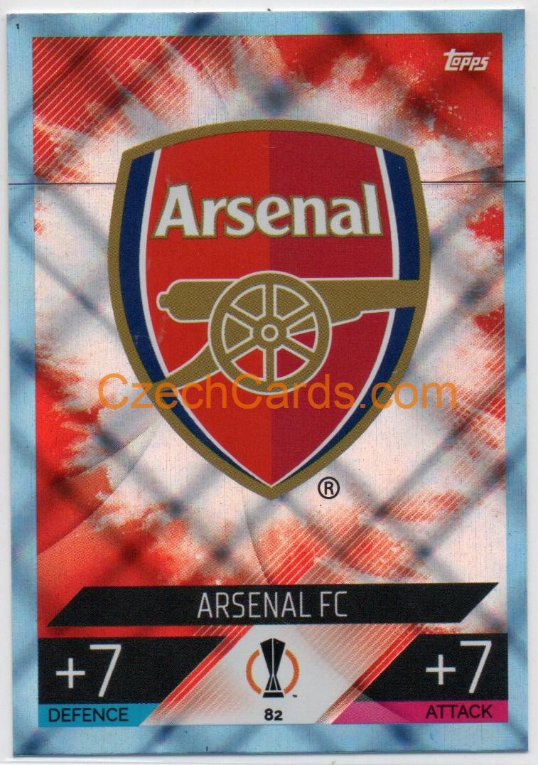Team Badge Topps Match Attax 2022/23 Crystal Parallel #82