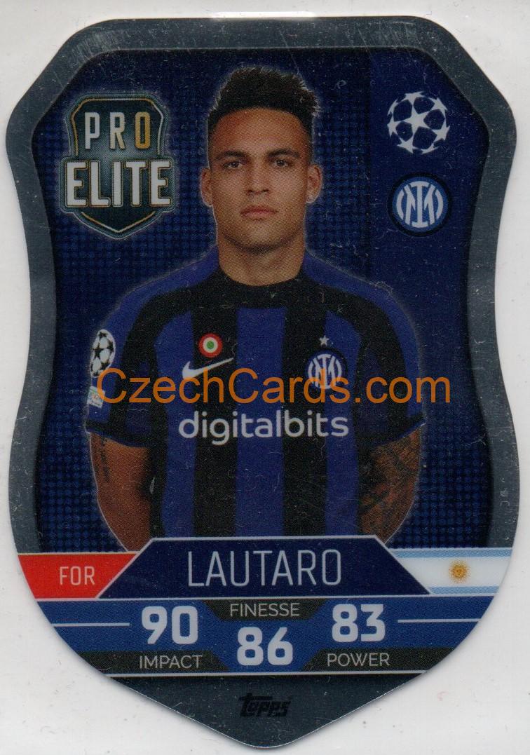 Lautaro Martinez Topps Match Attax 2022/23 Pro Elite Shield #SH18