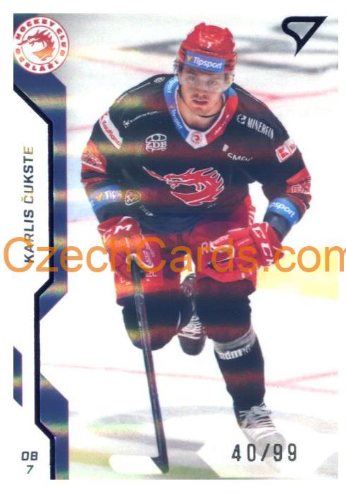 Karlis Čukste 2022/23 SportZoo Tipsport EHL parallel /99 #4