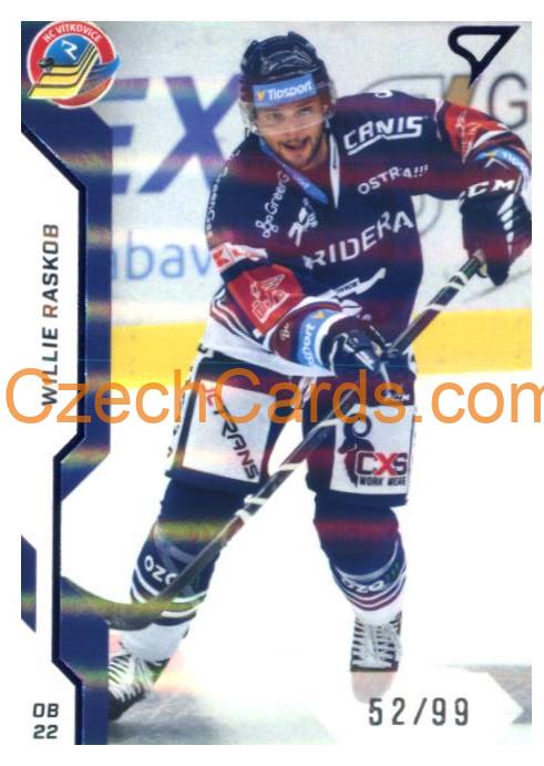 Willie Raskob 2022/23 SportZoo Tipsport EHL parallel /99 #132