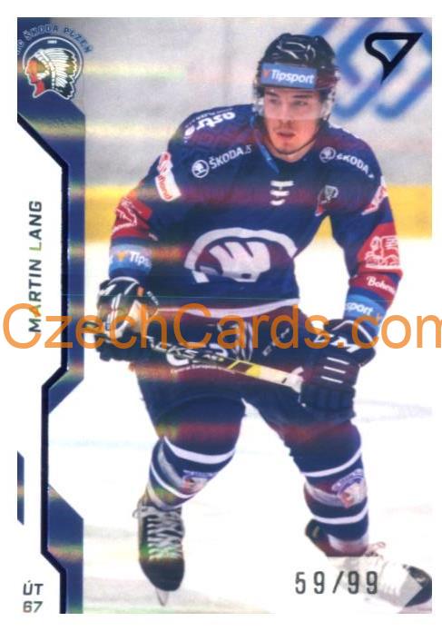 Martin Lang 2022/23 SportZoo Tipsport EHL parallel /99 #157