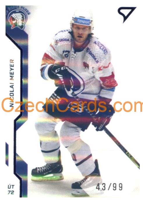 Nicolai Meyer 2022/23 SportZoo Tipsport EHL parallel /99 #159