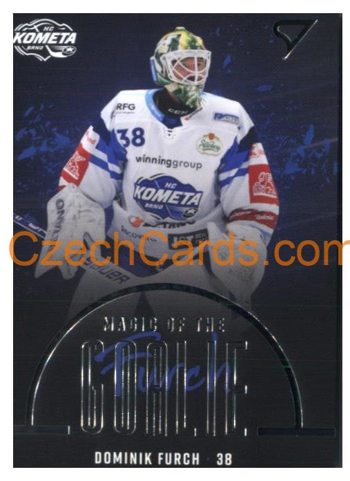 Dominik Furch 2022/23 SportZoo Tipsport EHL Magic of The Goalie #MG-015