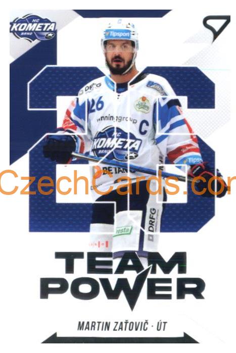 Martin Zaťovič 2022/23 SportZoo Tipsport EHL Team Power #TP-33