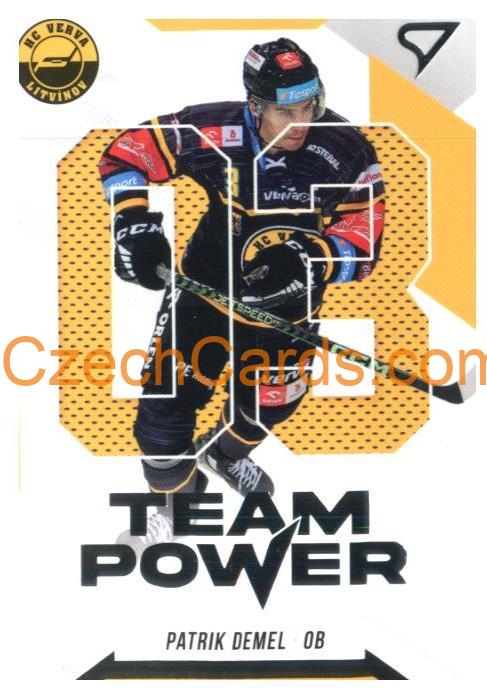 Patrik Demel 2022/23 SportZoo Tipsport EHL Team Power #TP-37