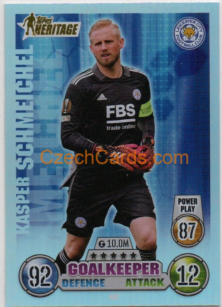 Kasper Schmeichel Match Attax 2021/22 Heritage #468