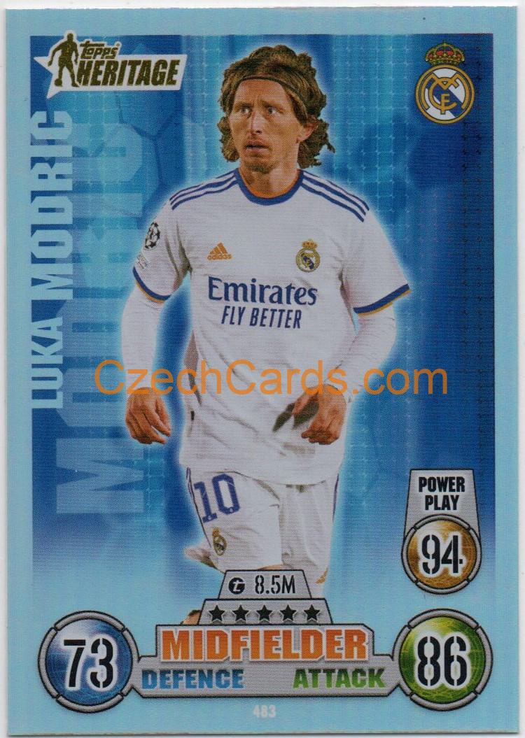 Luka Modrić Match Attax 2021/22 Heritage #483