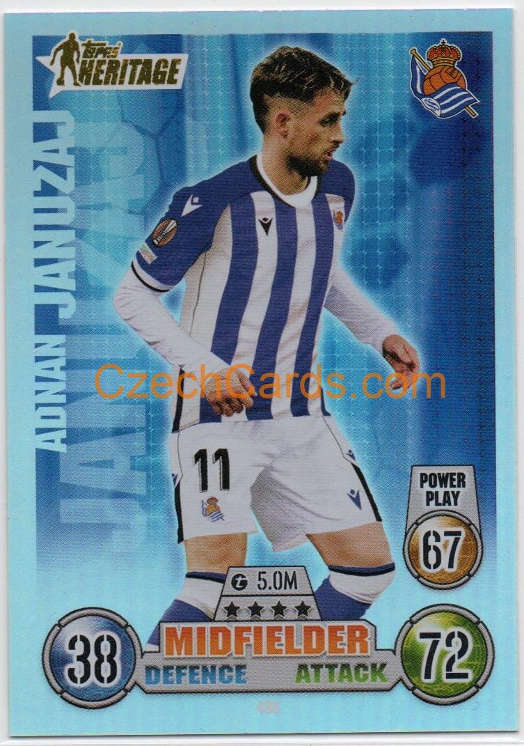 Adnan Januzaj Match Attax 2021/22 Heritage #488