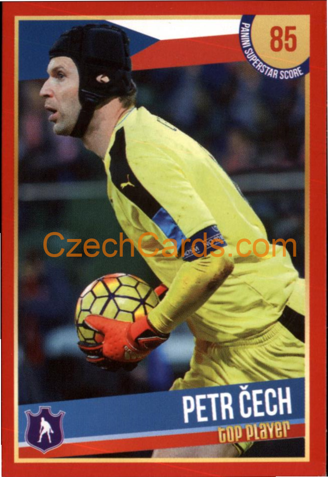 Petr Čech 2016 Panini Superstars CZ #1