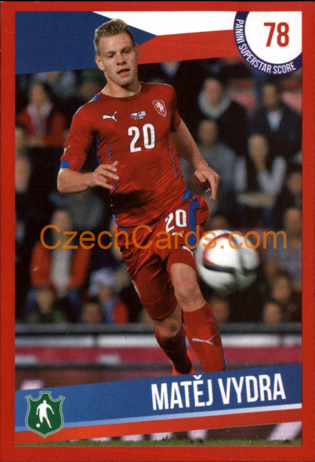 Matěj Vydra 2016 Panini Superstars CZ #11