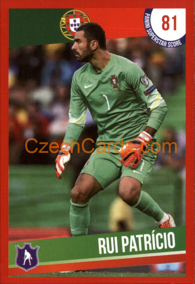 Rui Patrício 2016 Panini Superstars CZ #21