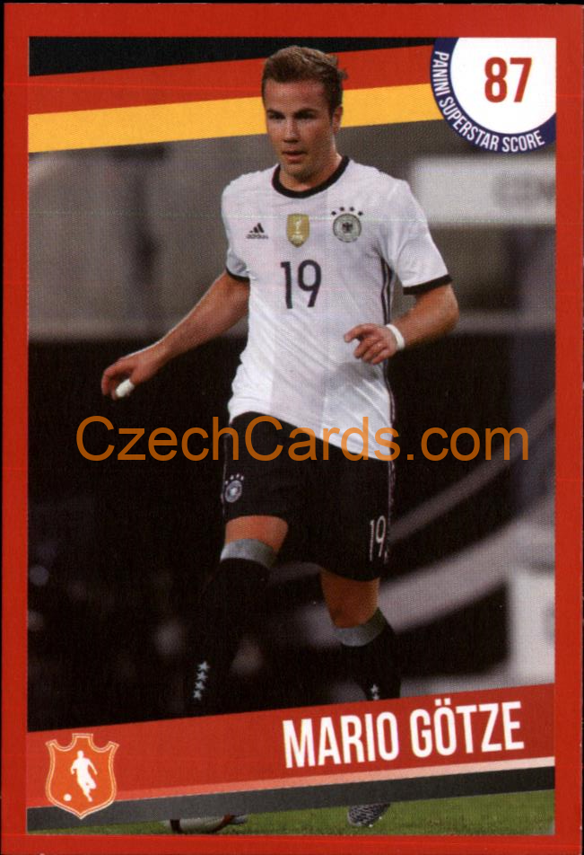 Mario Götze 2016 Panini Superstars CZ #45