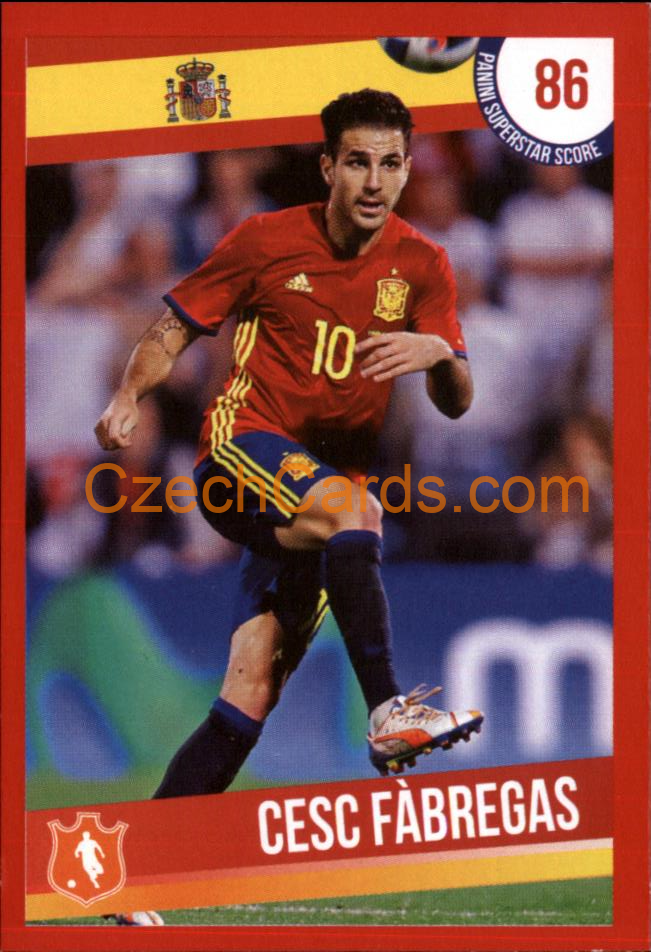 Cesc Fàbregas 2016 Panini Superstars CZ #47