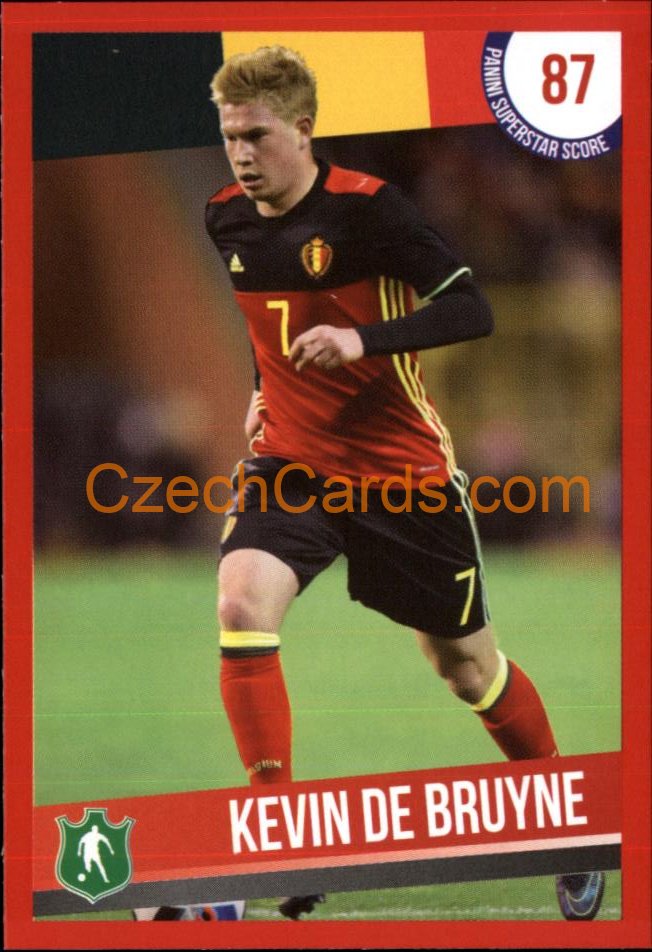 Kevin De Bruyne 2016 Panini Superstars CZ #50