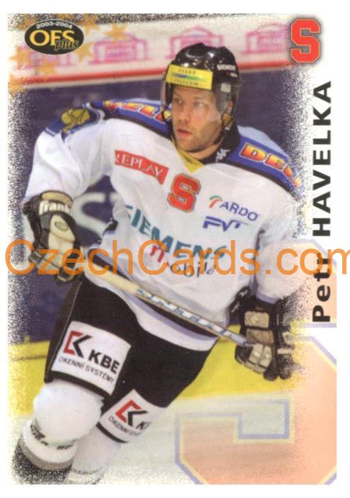Petr Havelka OFS 2003-04 #322 dotisk
