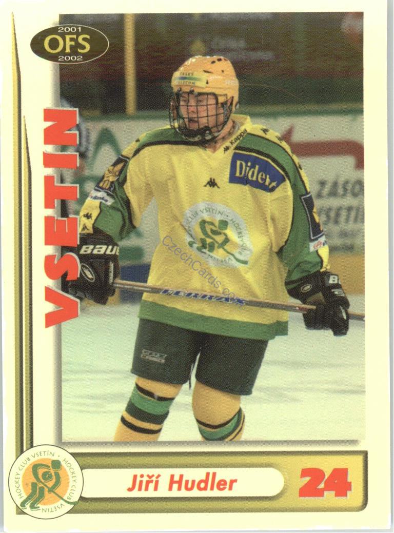 Jiří Hudler OFS 2001/02 paralel RED21 yellow