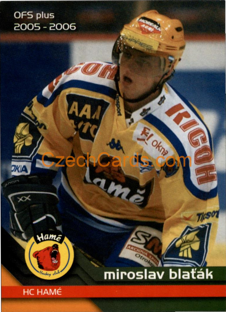 Miroslav Blaťák OFS 2005-06 #127