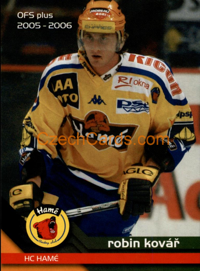 Robin Kovář OFS 2005-06 #133
