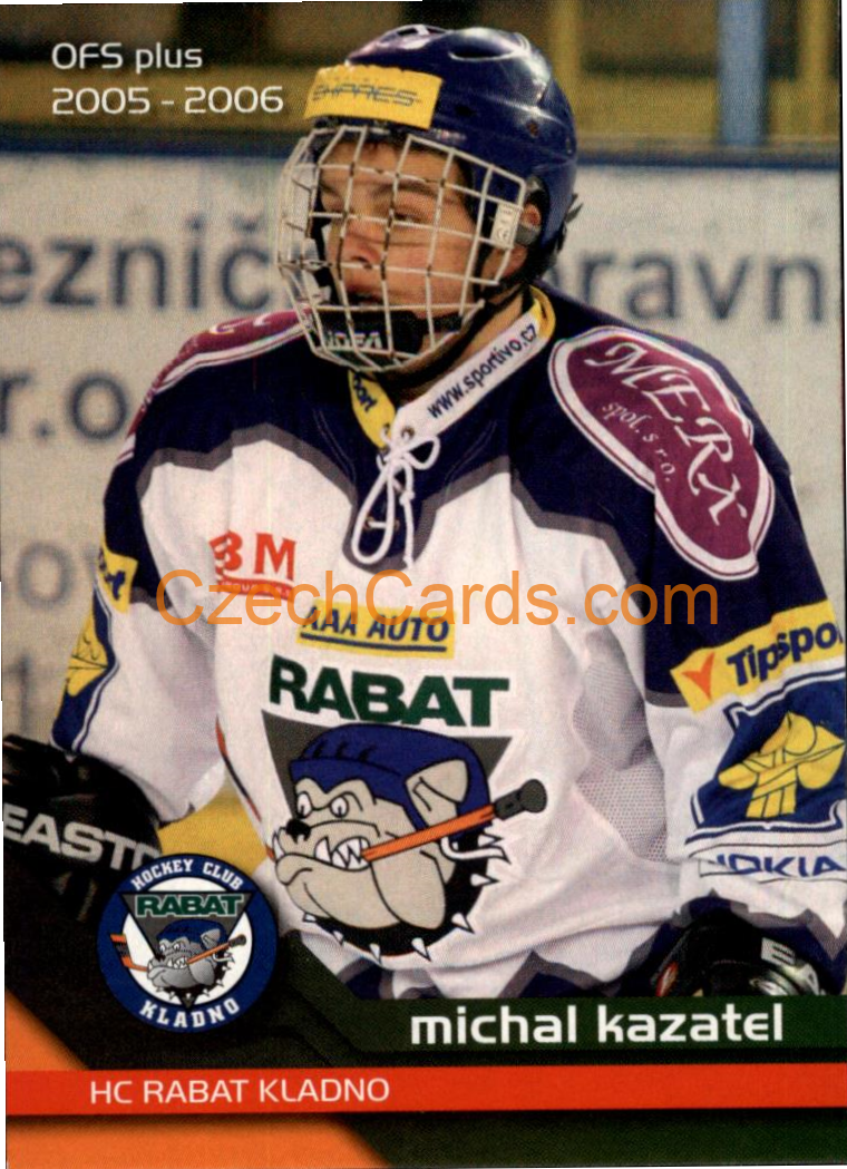 Michal Kazatel OFS 2005-06 #321 dotisk