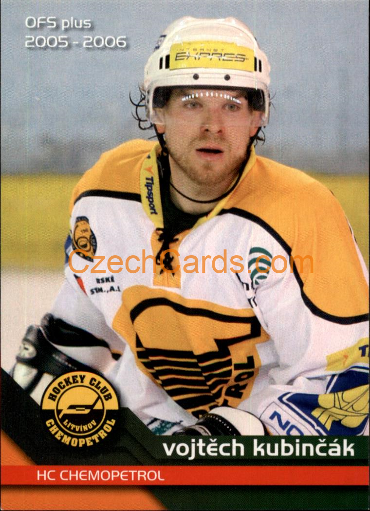 Vojtěch Kubinčák OFS 2005-06 #322 dotisk