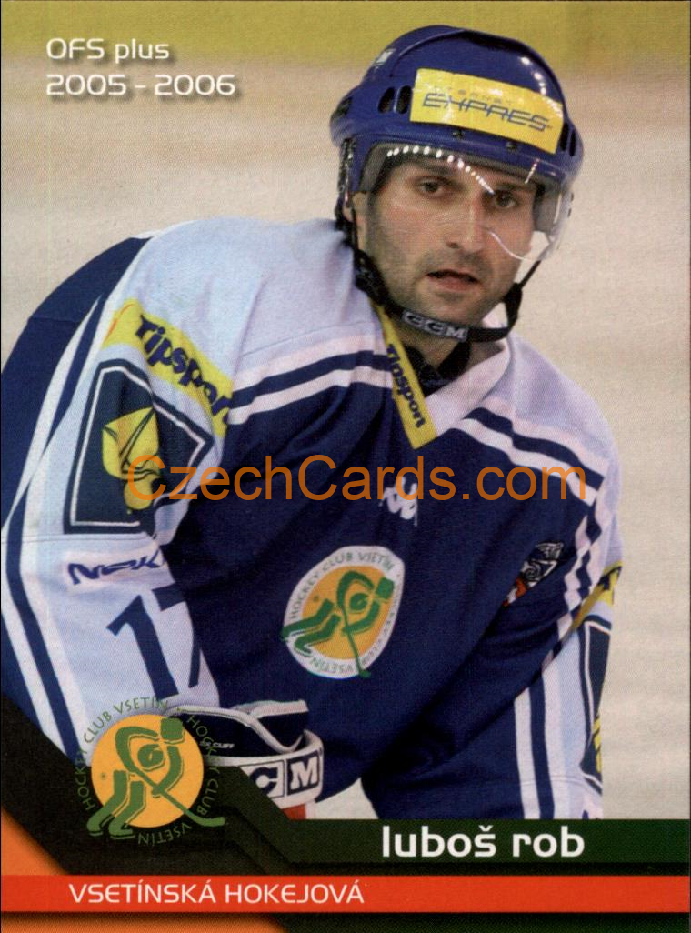 Luboš Rob OFS 2005-06 #327 dotisk