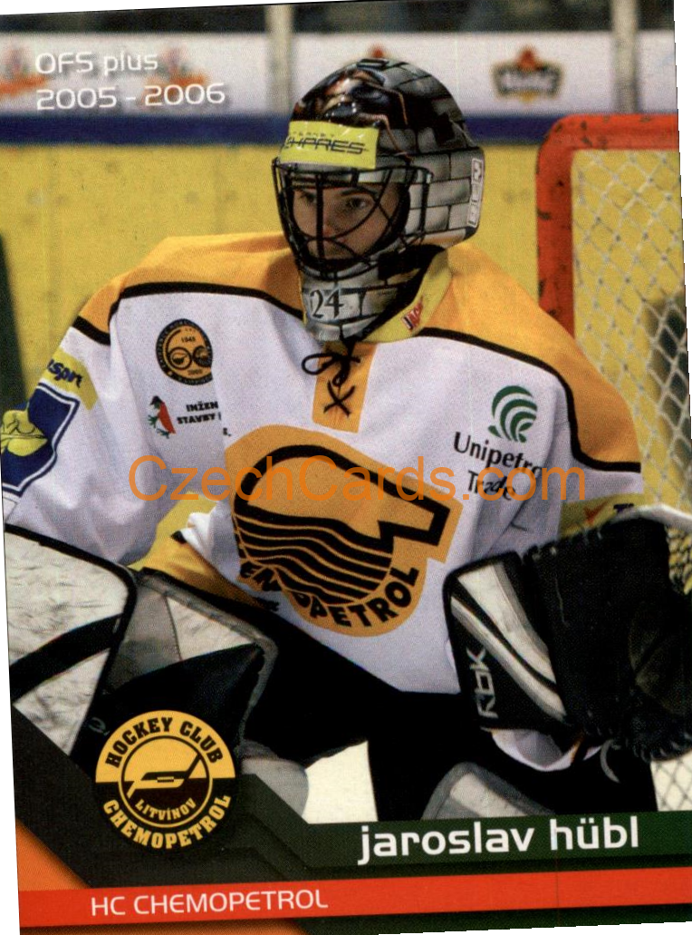 Jaroslav Hübl OFS 2005-06 #335 dotisk