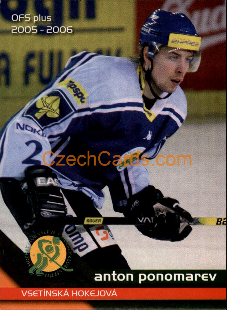 Anton Ponomarev OFS 2005-06 #344 dotisk