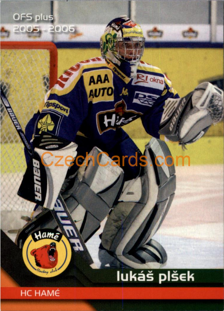 Lukáš Plíšek OFS 2005-06 #362 dotisk
