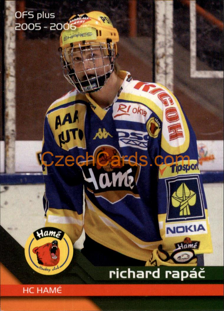 Richard Rapáč OFS 2005-06 #369 dotisk