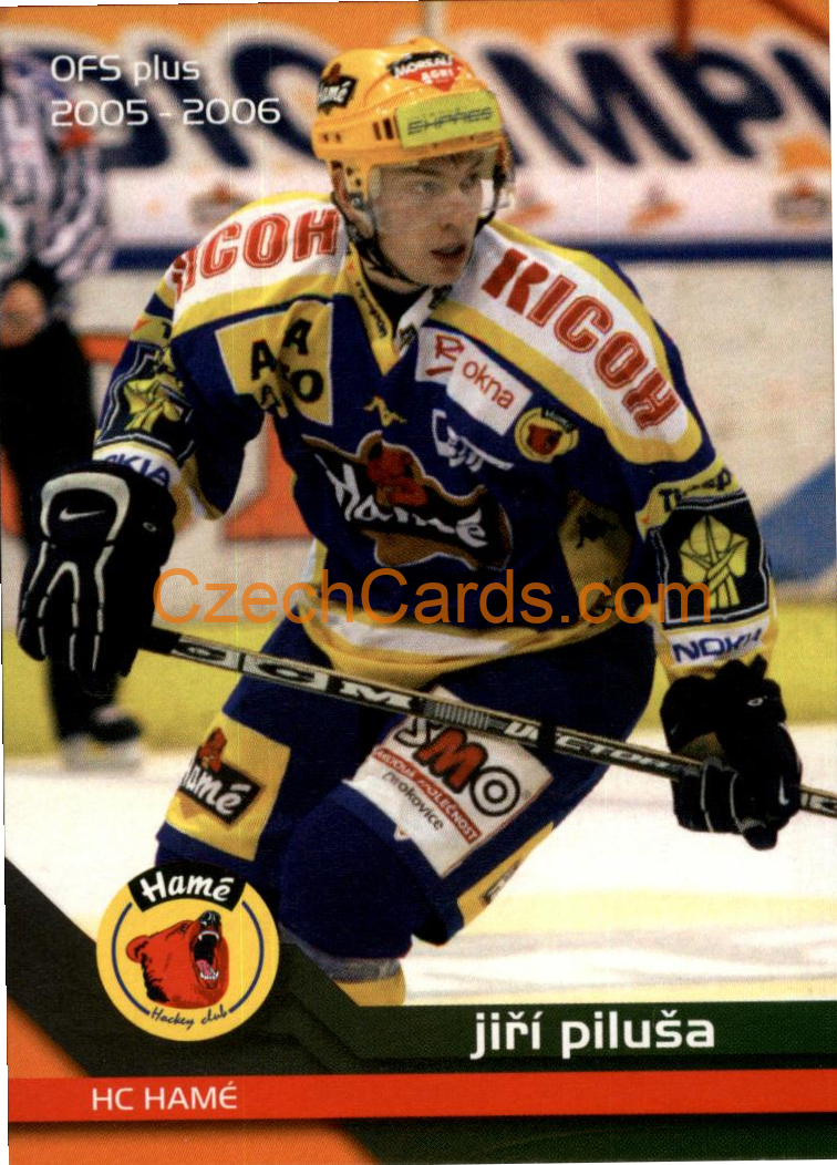 Jiří Piluša OFS 2005-06 #371 dotisk