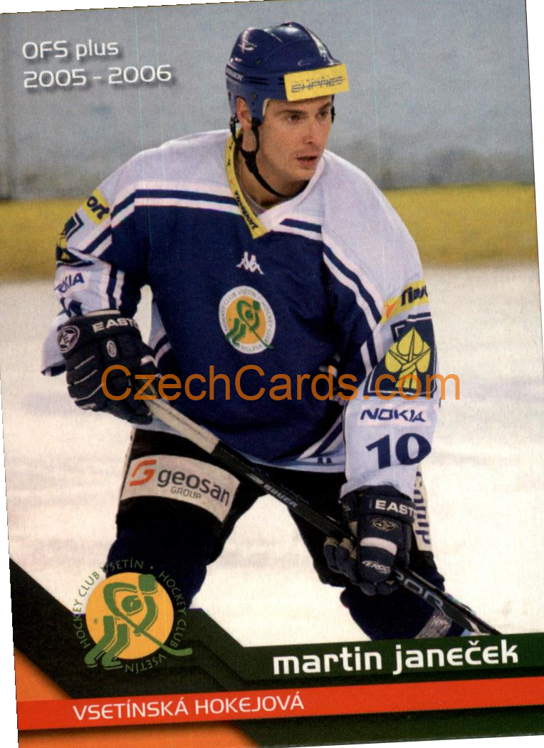 Martin Janeček OFS 2005-06 #375 dotisk