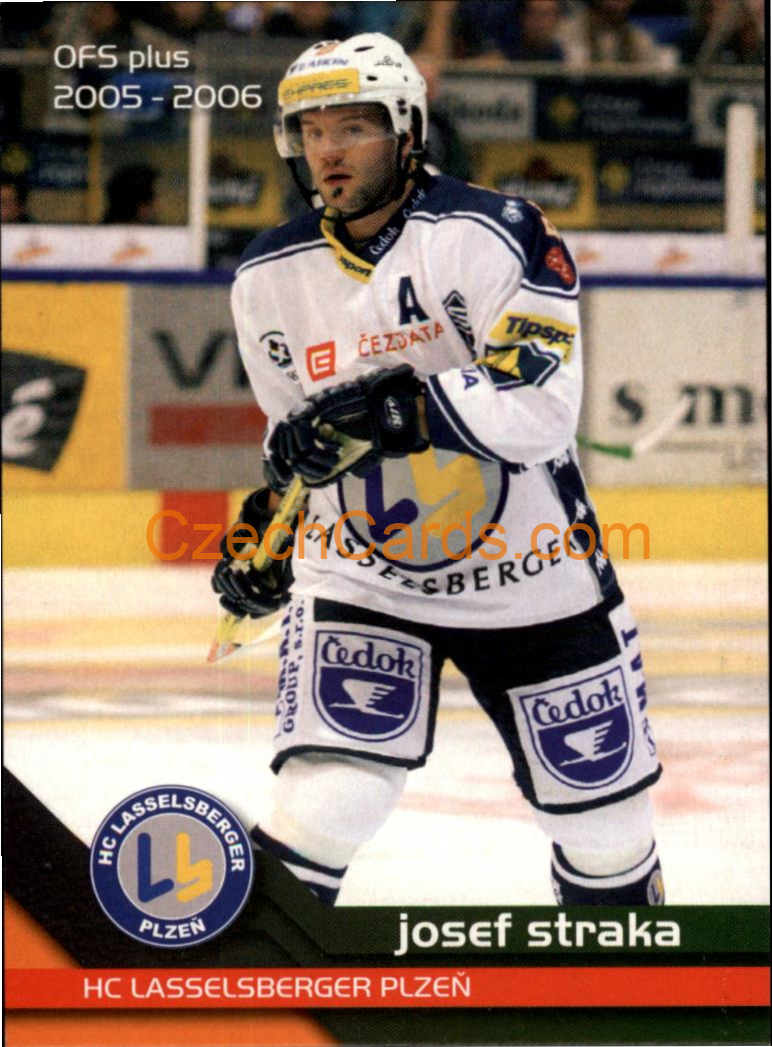 Josef Straka OFS 2005-06 #385 dotisk