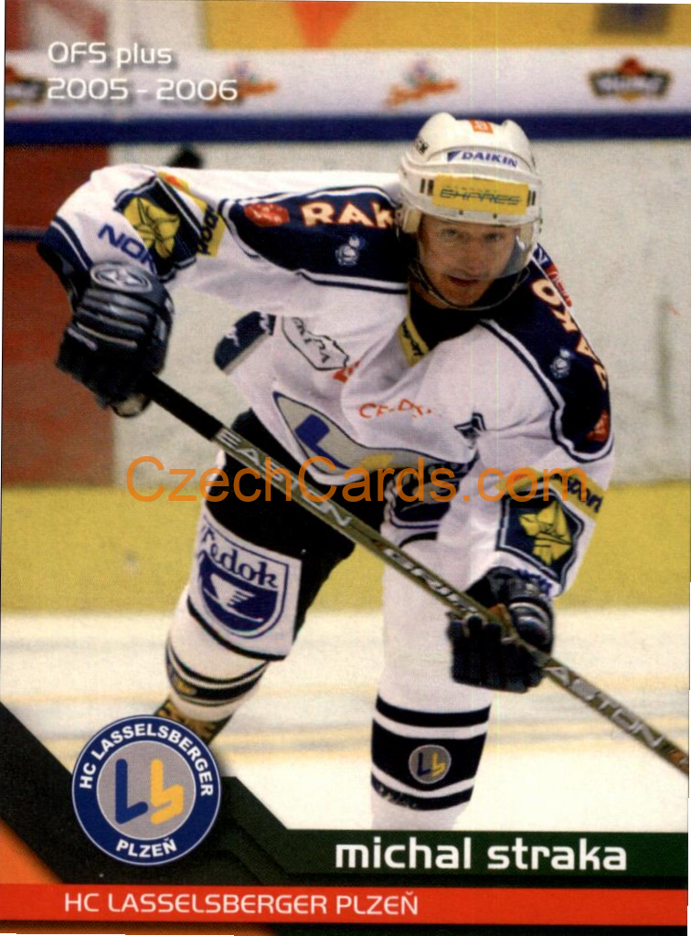 Michal Straka OFS 2005-06 #392 dotisk