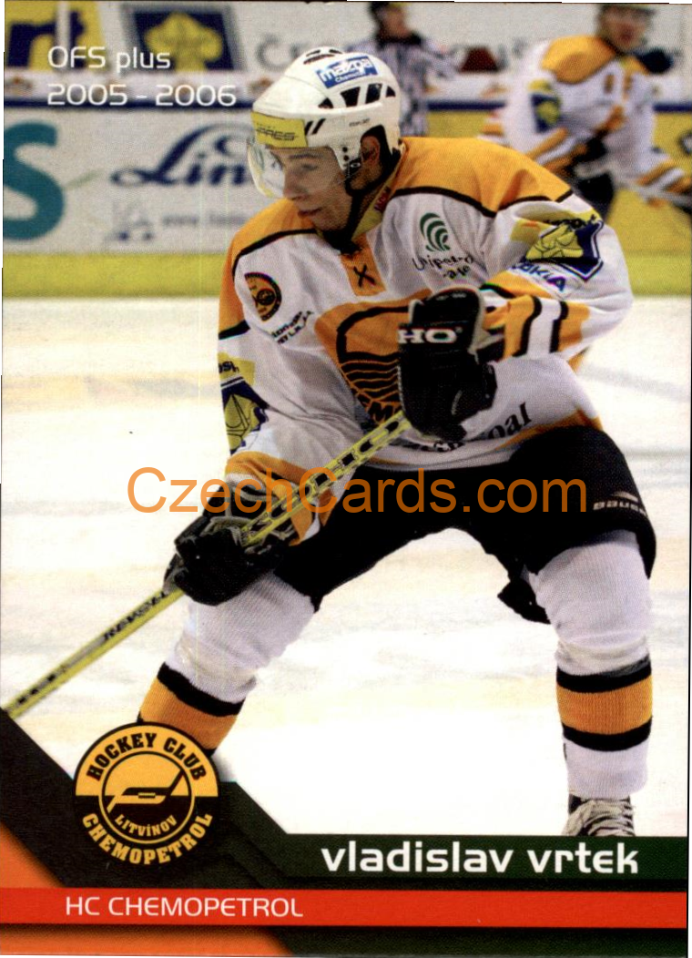 Vladislav Vrtek OFS 2005-06 #393 dotisk