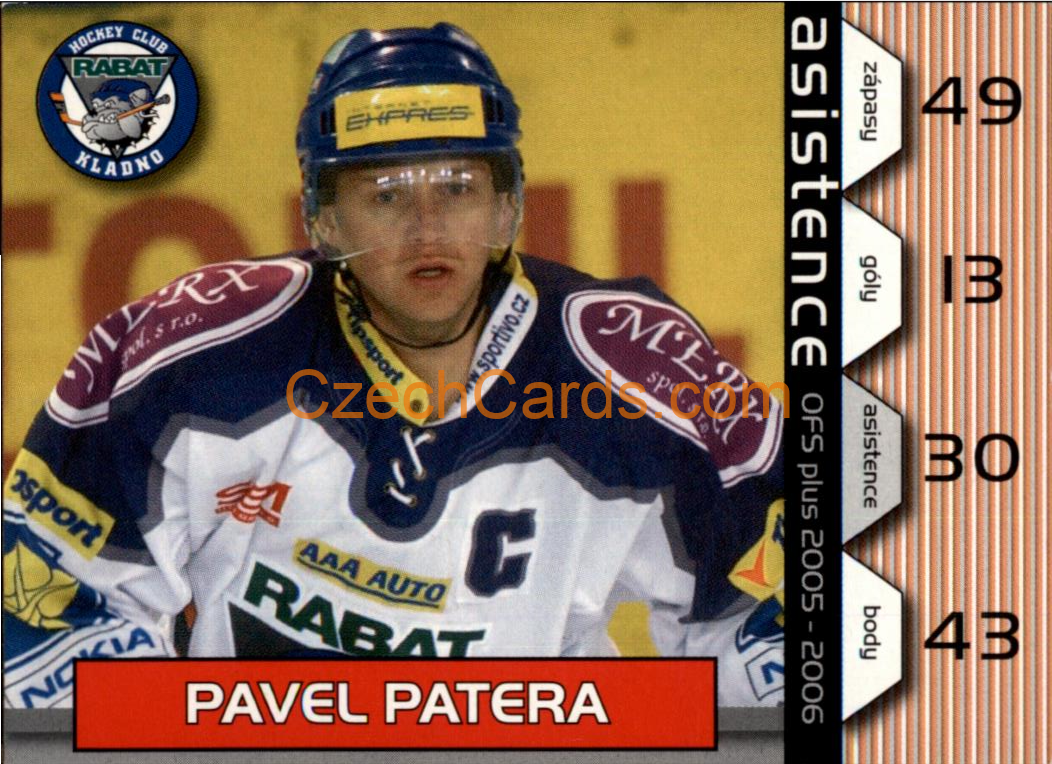 Pavel Patera OFS 2005-06 #A 05