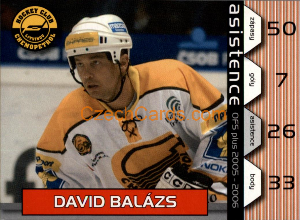 David Balász OFS 2005-06 #A 11