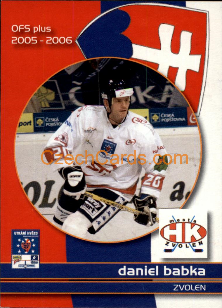 Daniel Babka OFS 2005-06 #CS 28